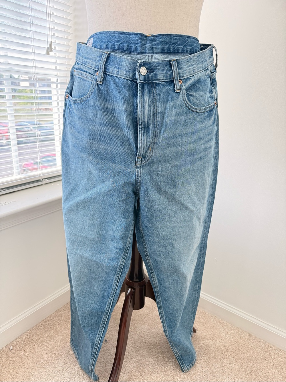 GAP Light Blue Barrel Jeans